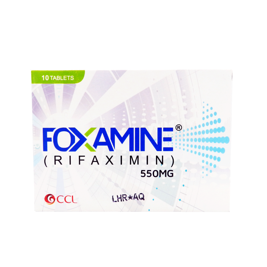 Foxamine Tab 550mg 10-s