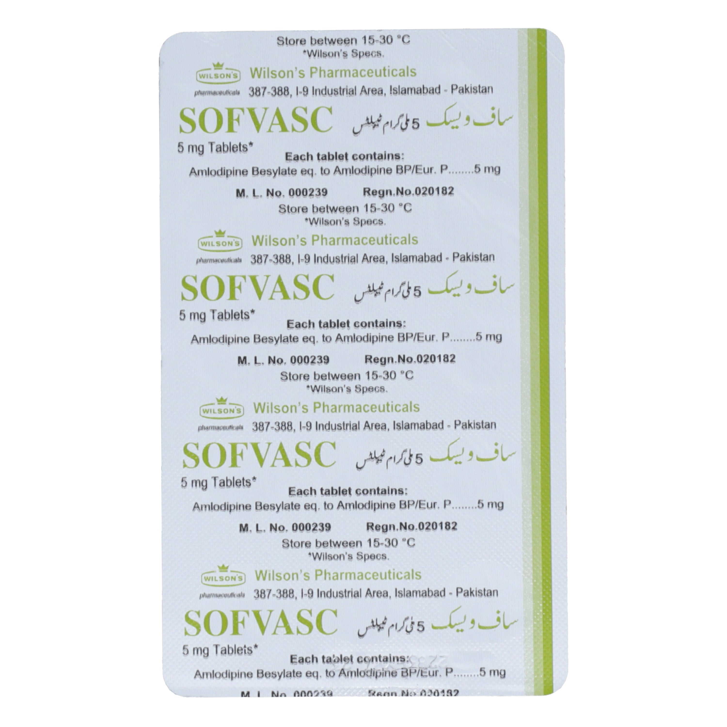 Sofvasc Tab 5mg 1x30-s — image 6 of 6