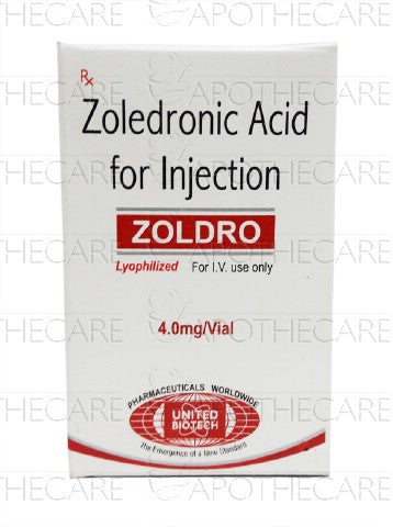 Zoldro Inj 4mg 1Vial
