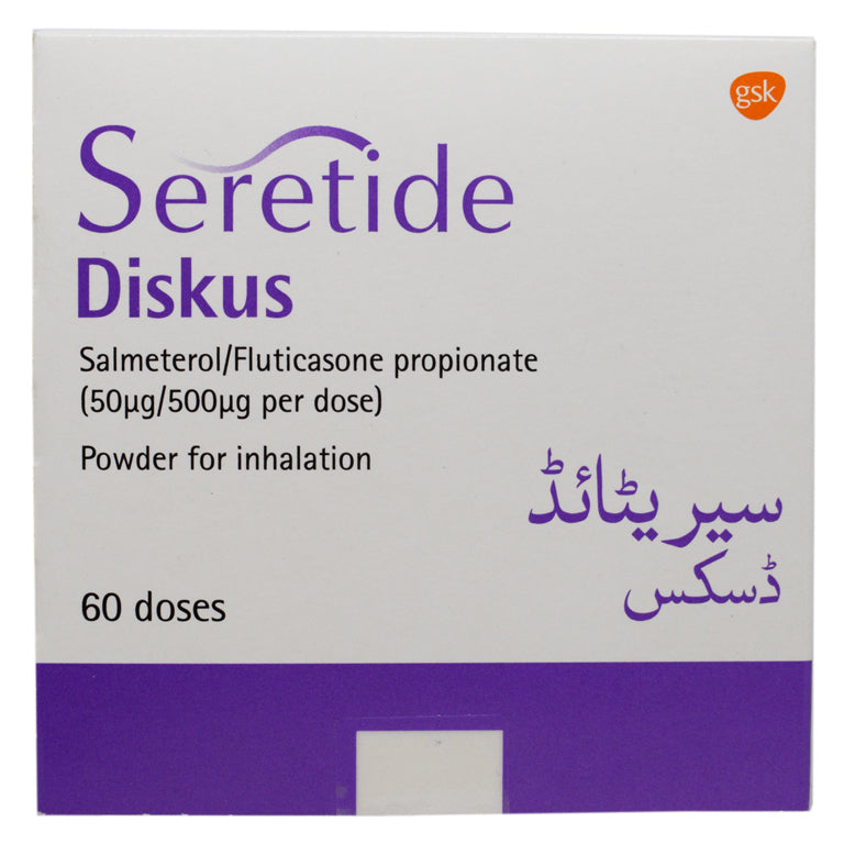 Seretide Diskus 50mg/500mg 60Doses — image 4 of 4