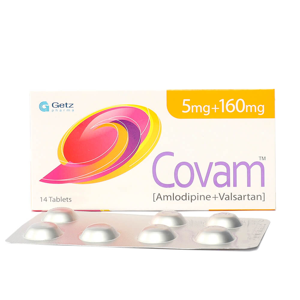 Covam Tab 5mg/160mg 14-s — image 2 of 2