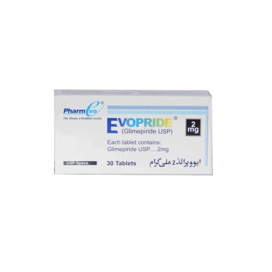Evopride 2mg Tab 30's
