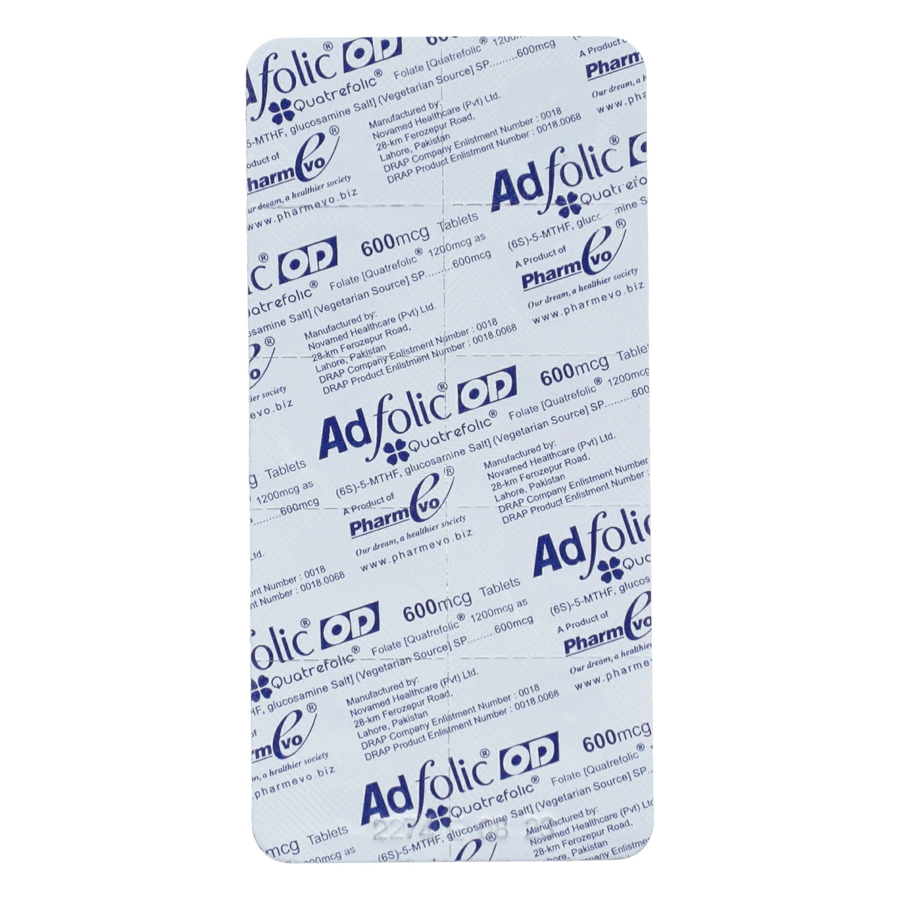 AD Folic OD Tab 600mcg 30-s — image 6 of 6