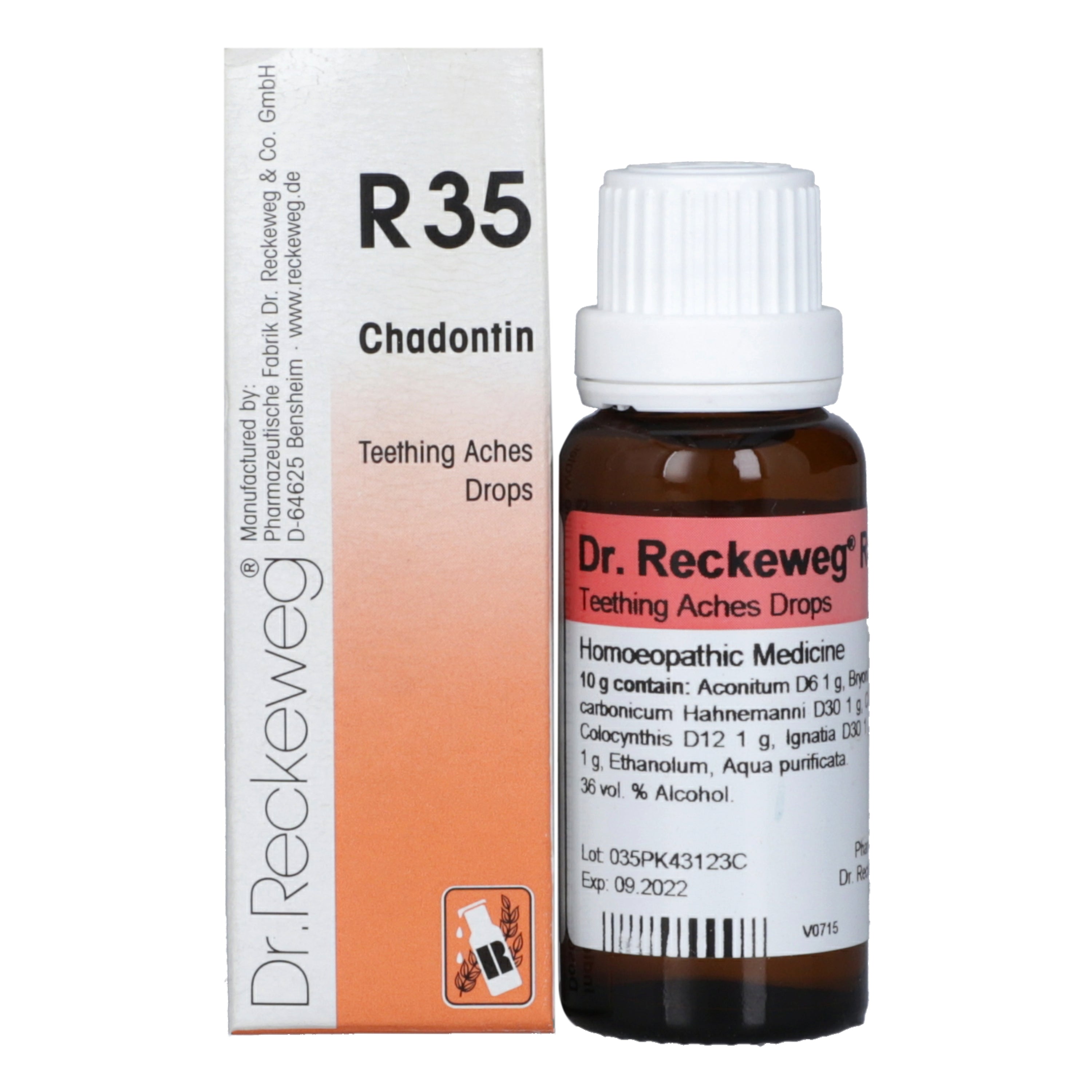 R-35 Teething Aches Drops (Chadontin) 22ml — image 5 of 5