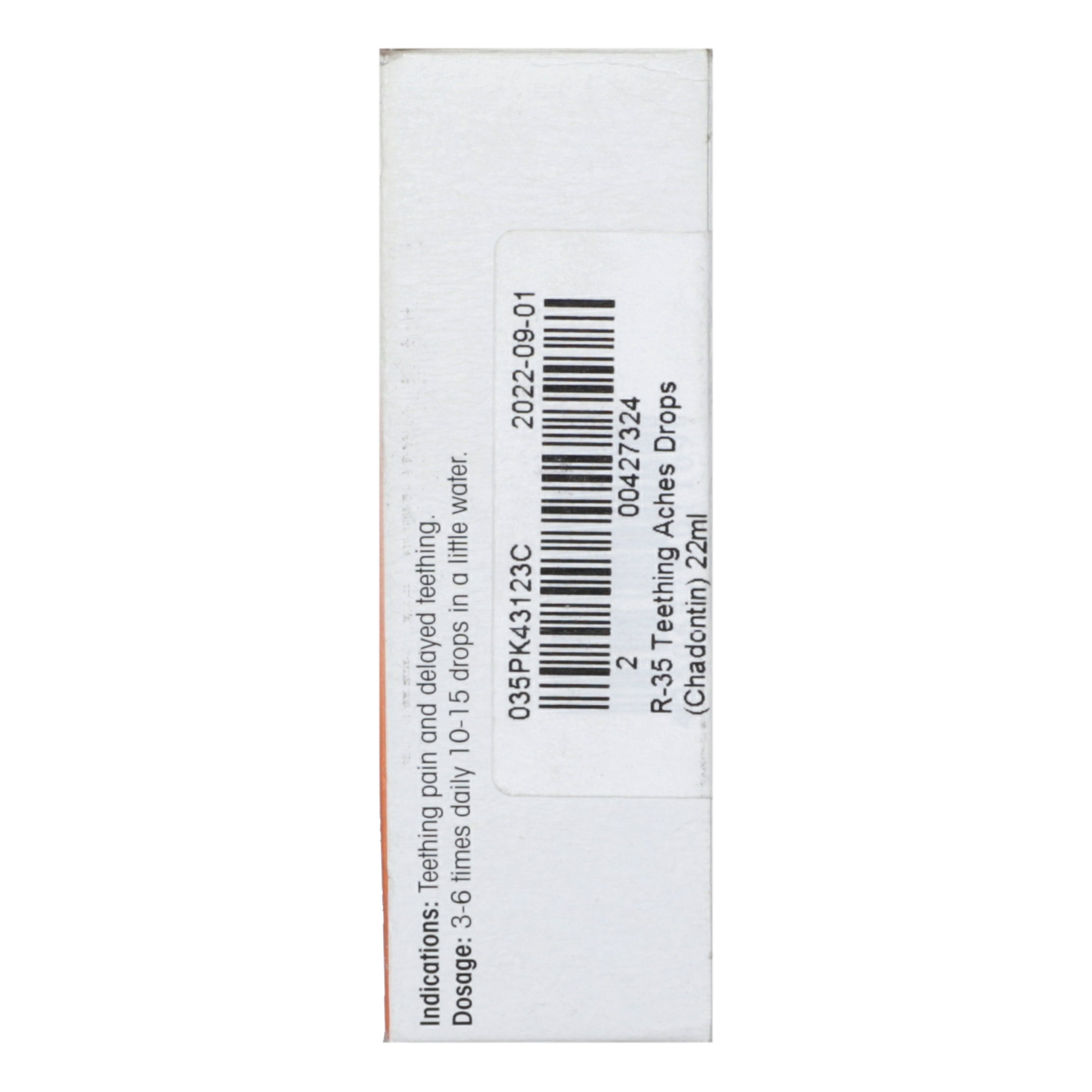 R-35 Teething Aches Drops (Chadontin) 22ml — image 2 of 5