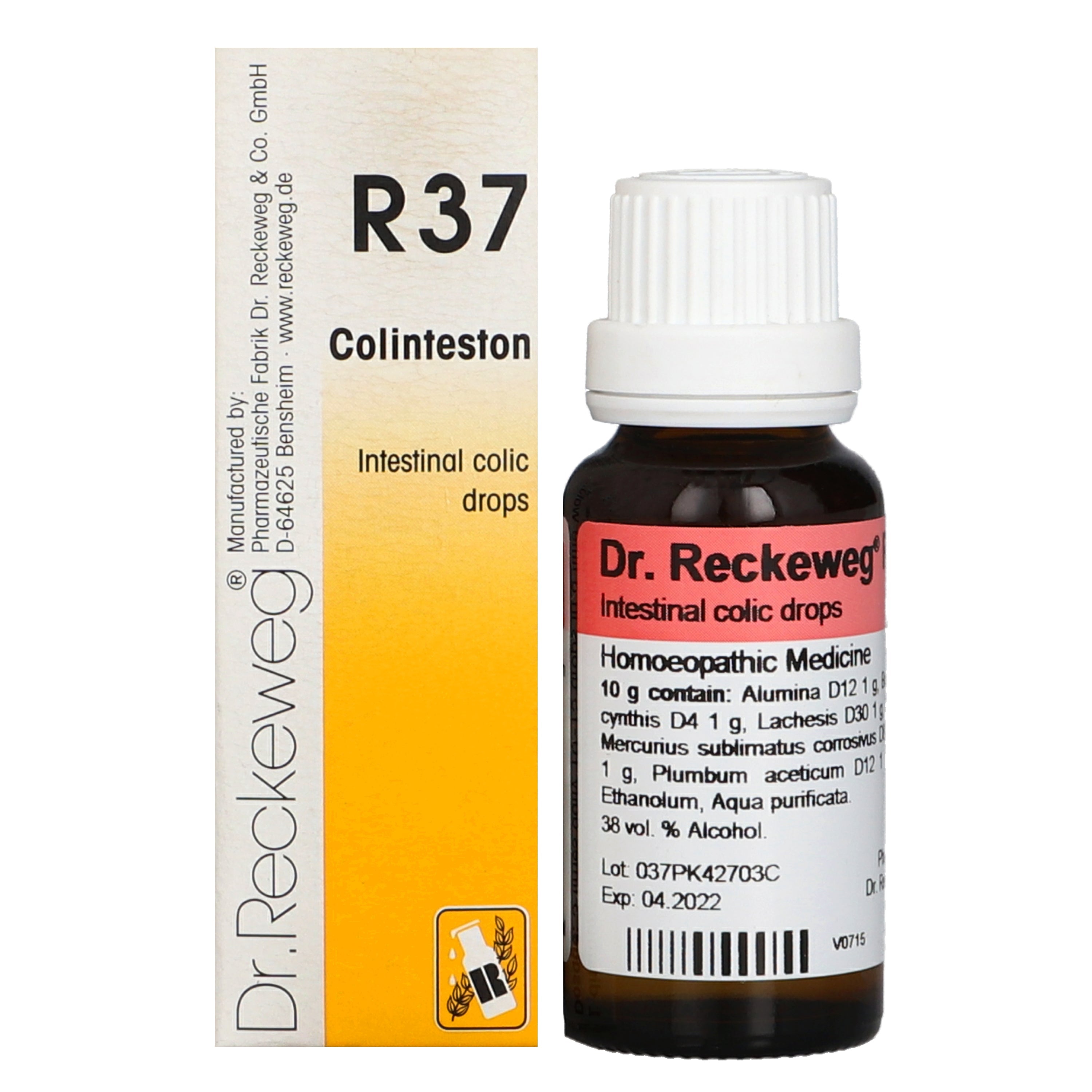 R-37 Intestinal Colic Drops (Colinteston) 22ml — image 4 of 6