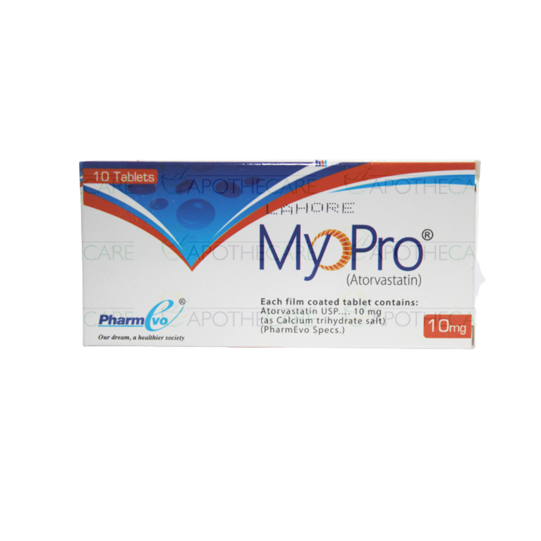 Myopro Tab 10mg 10's