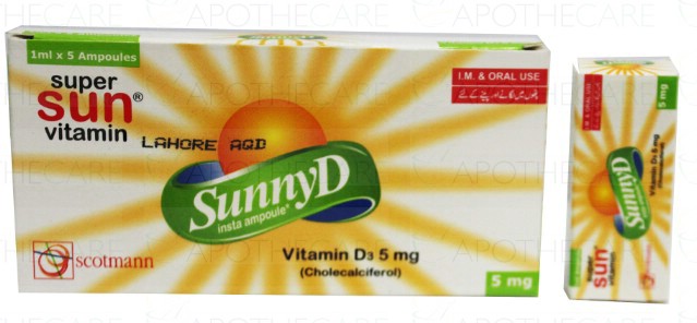 SunnyD Insta 5mg inj  5Amp