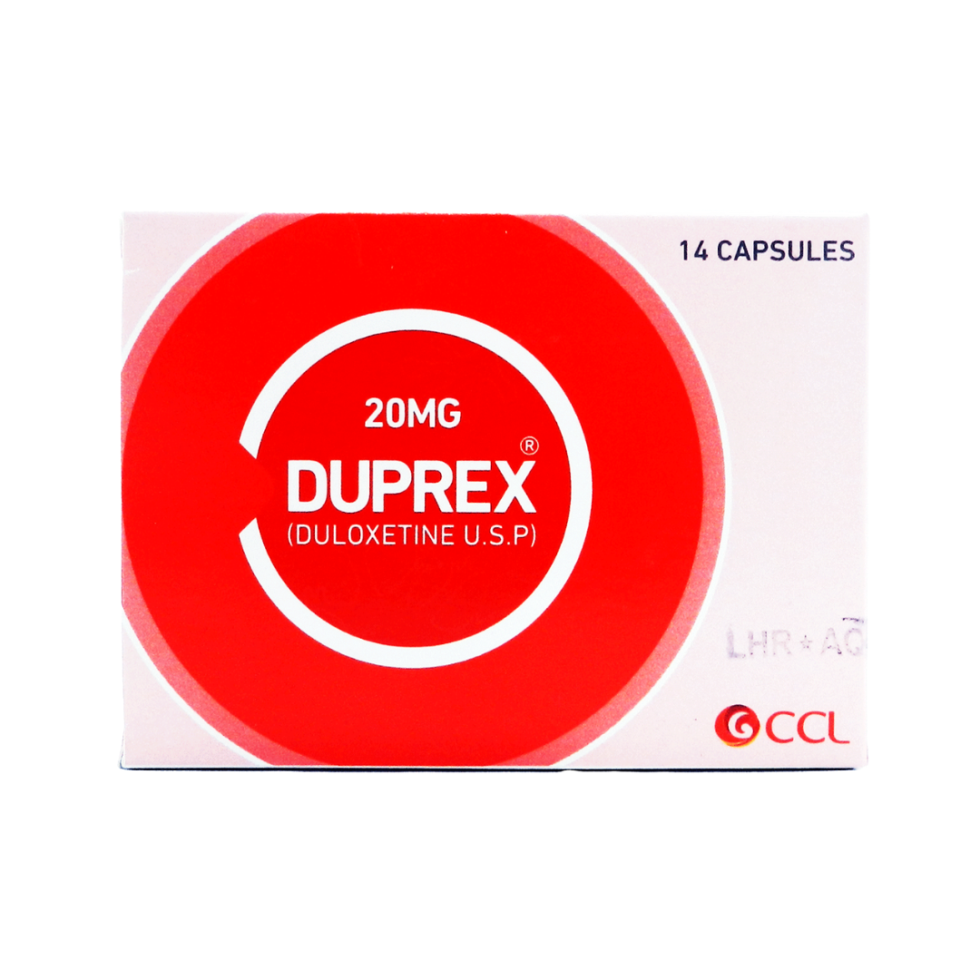 Duprex Cap 20mg 14's