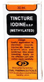 Tincture Iodine 30ml