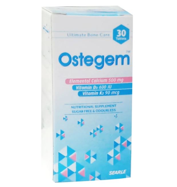Ostegem Tab 500mg/600IU/90mcg 30-s — image 3 of 3