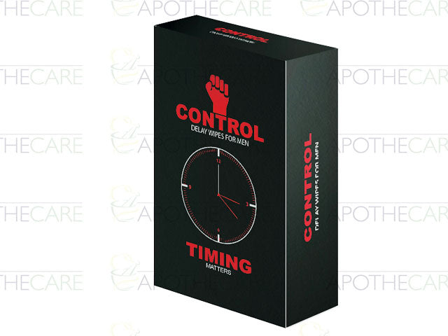 Control Delay Wipes For Men 10's
