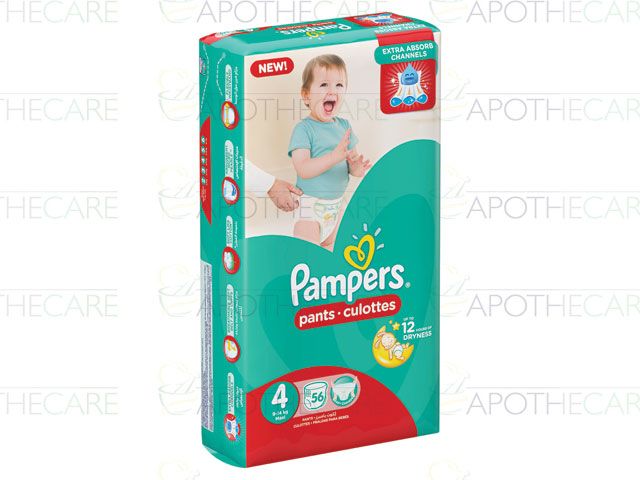Pampers Pants Low Counts Size 4
