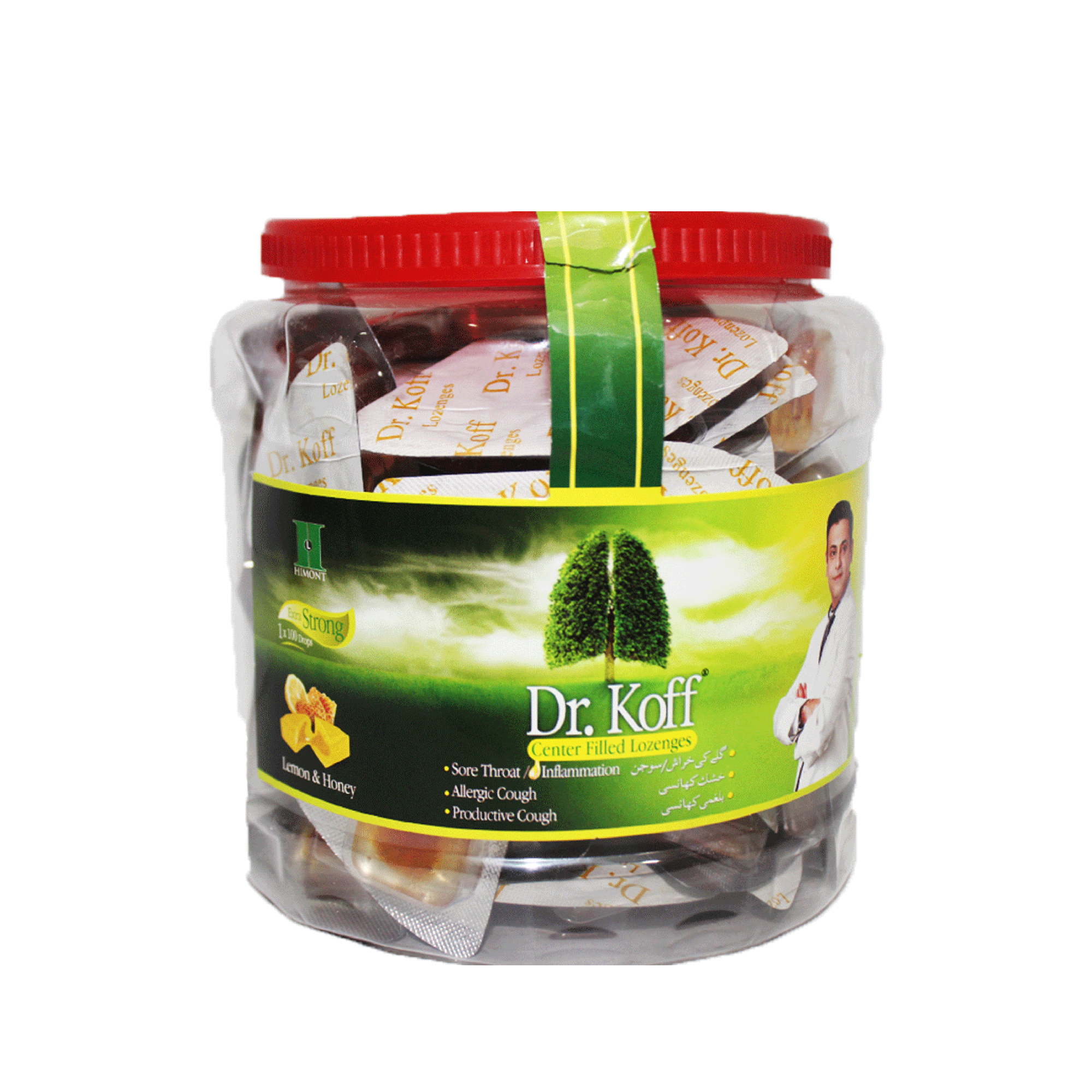 Dr. Koff Lozenges (Orange) Jar 100's