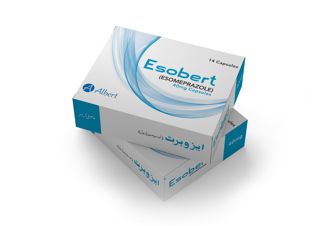 Esobert Cap 20mg 14's