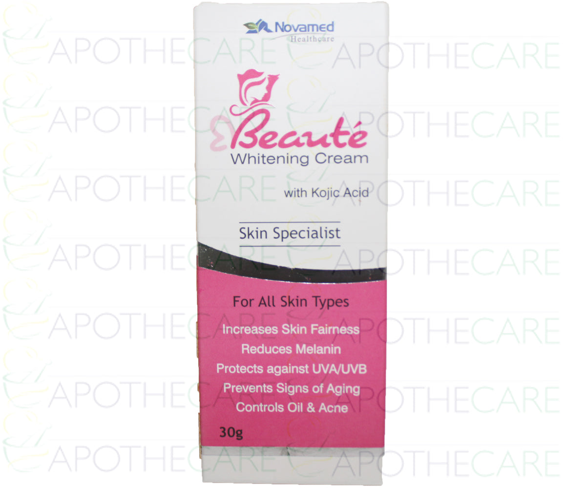Beaute whitening Cream with Kojic Acid 30gm