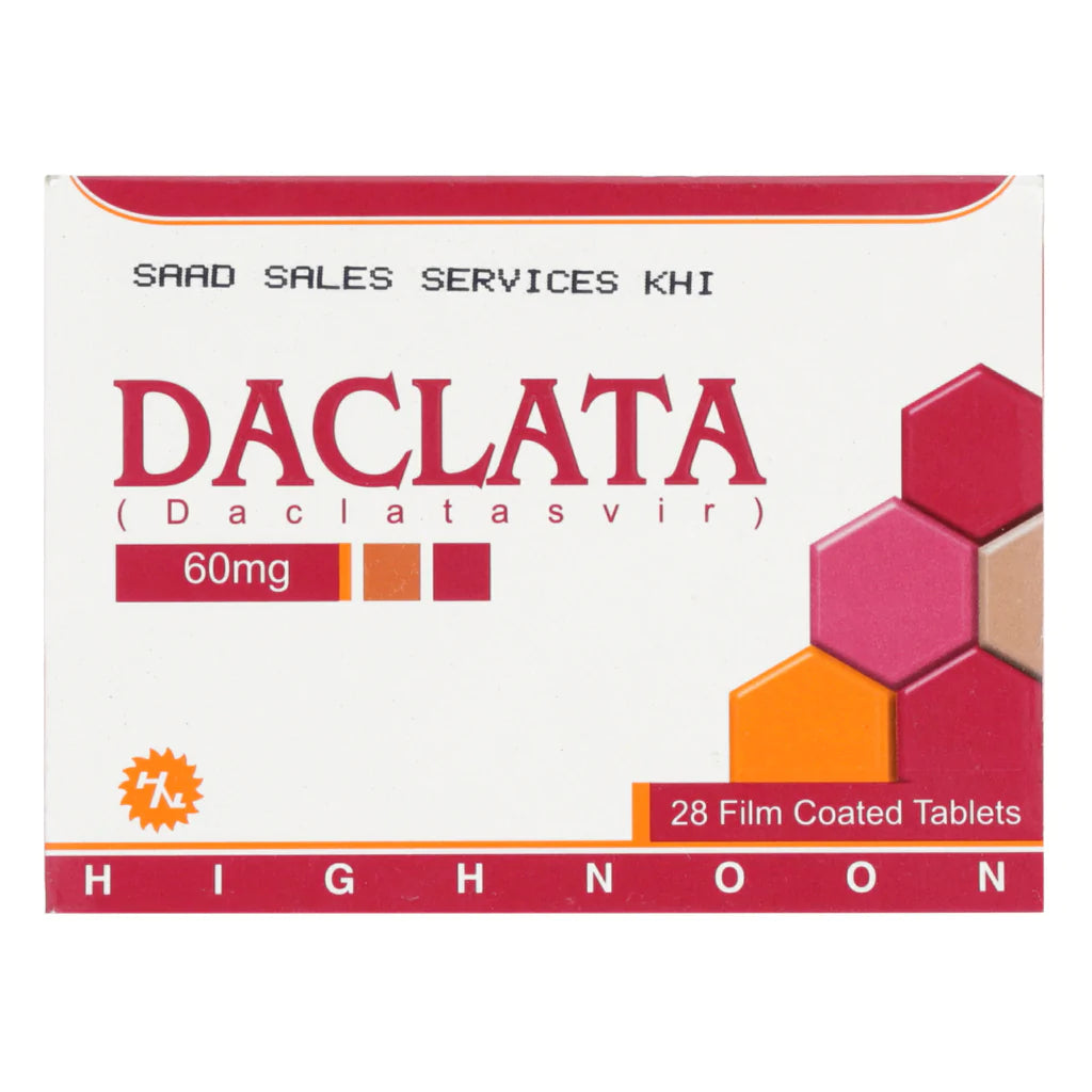Daclata 60mg  Tab 28's