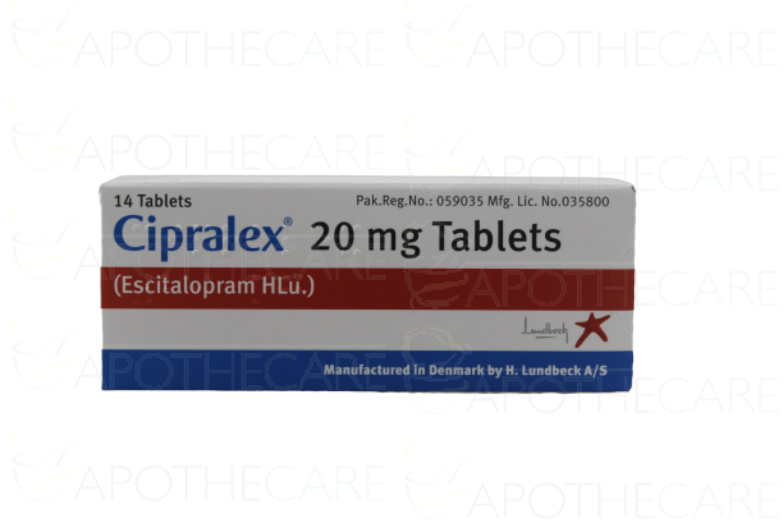 Cipralex Tab 20mg 14-s