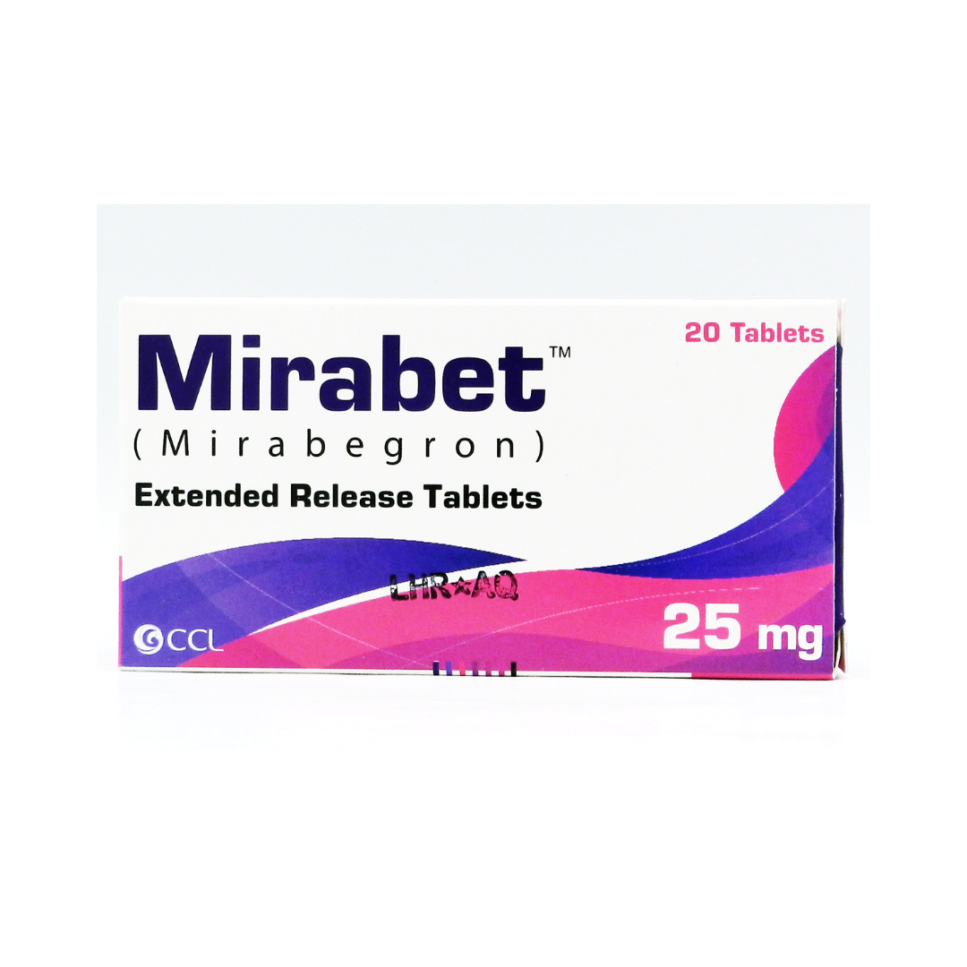 Mirabet Tab 25mg 20-s