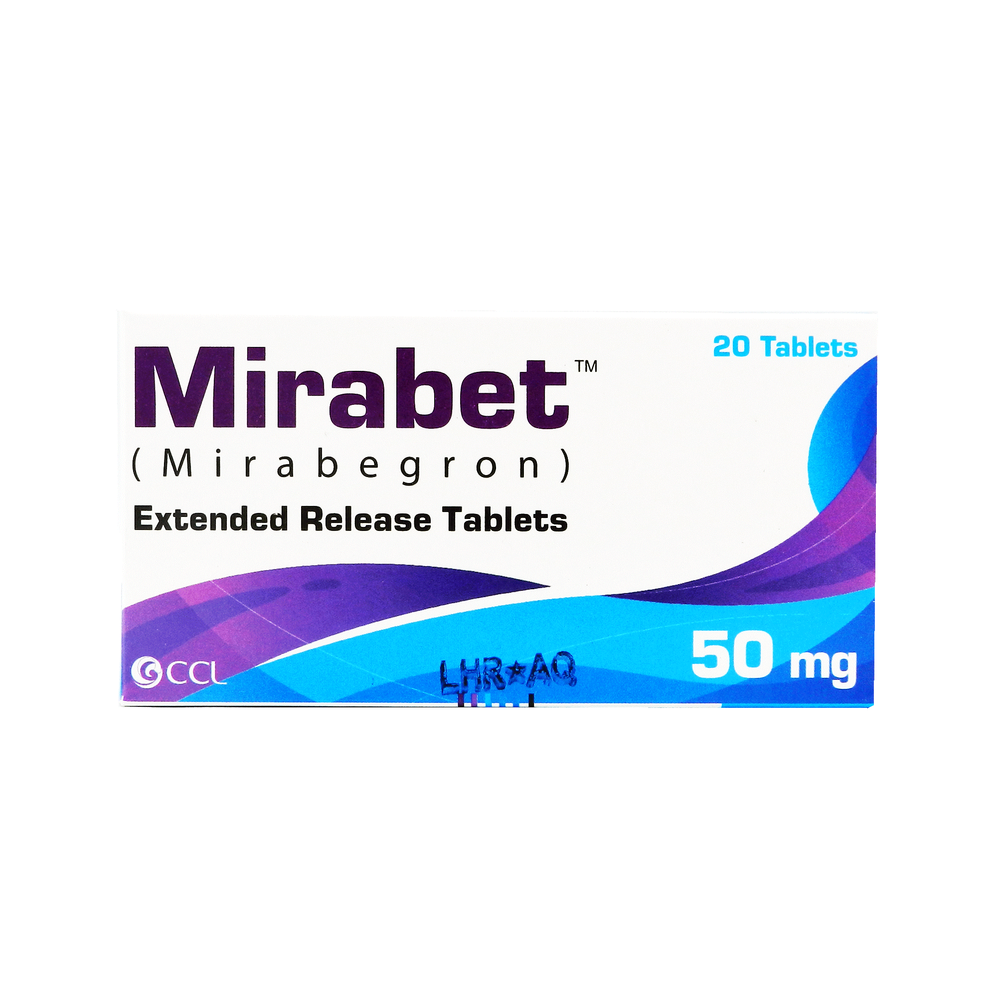 Mirabet Tab 50mg 20-s