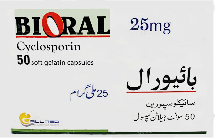 Bioral Cap 25mg 50-s