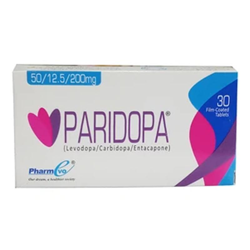 Paridopa Tab 50/12.5/200mg 30-s