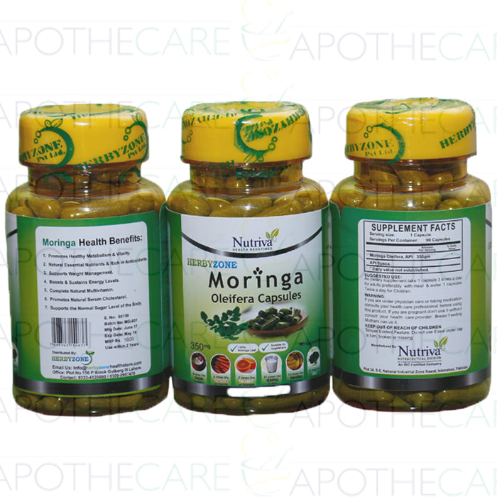 Moringa Cap for Weight loss 350mg 90's