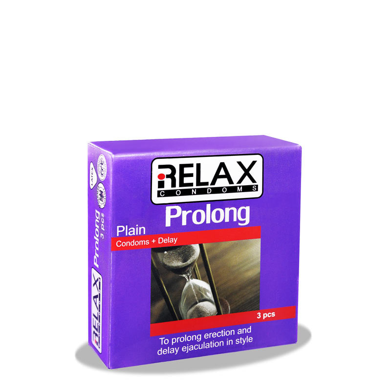 Relax Prolong Condom 3's — image 2 of 3
