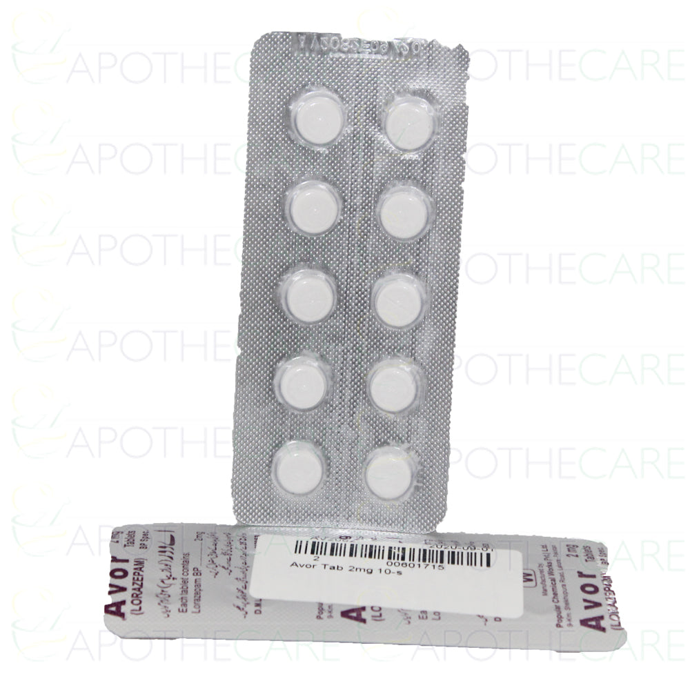 Avor Tab 2mg 10's
