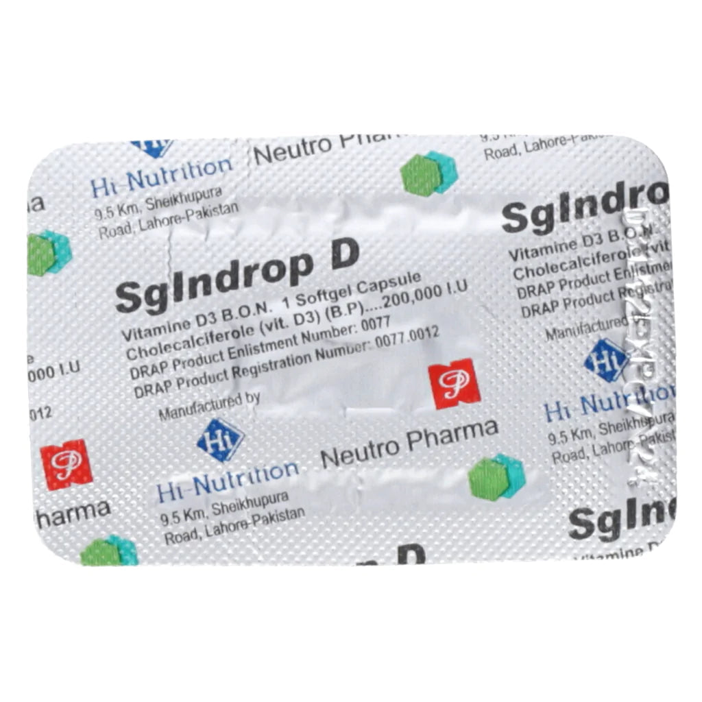 SGIndrop-D 200,000IU SoftGel Cap 1-s — image 2 of 2