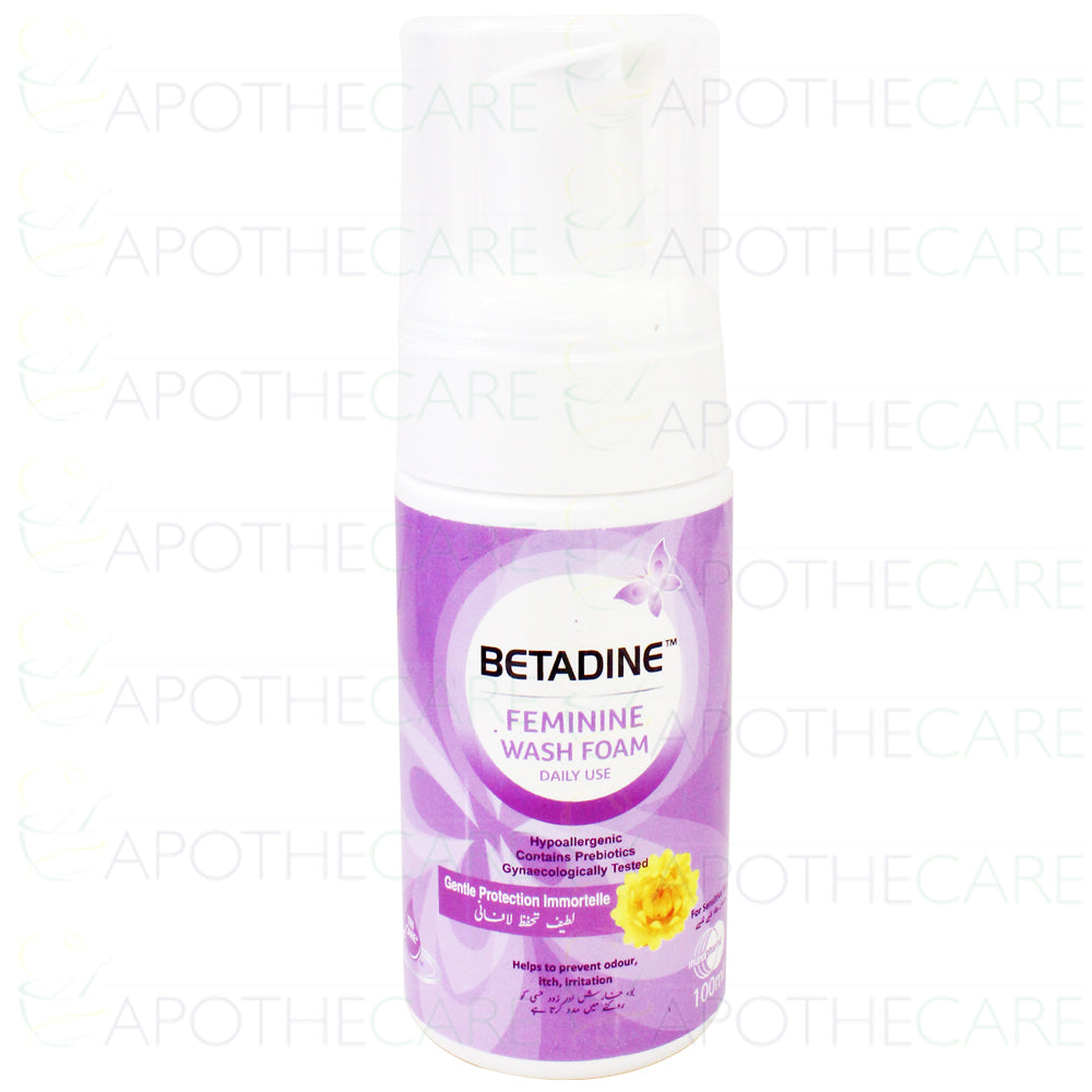 Betadine Feminine Wash Foam Pump 100ml