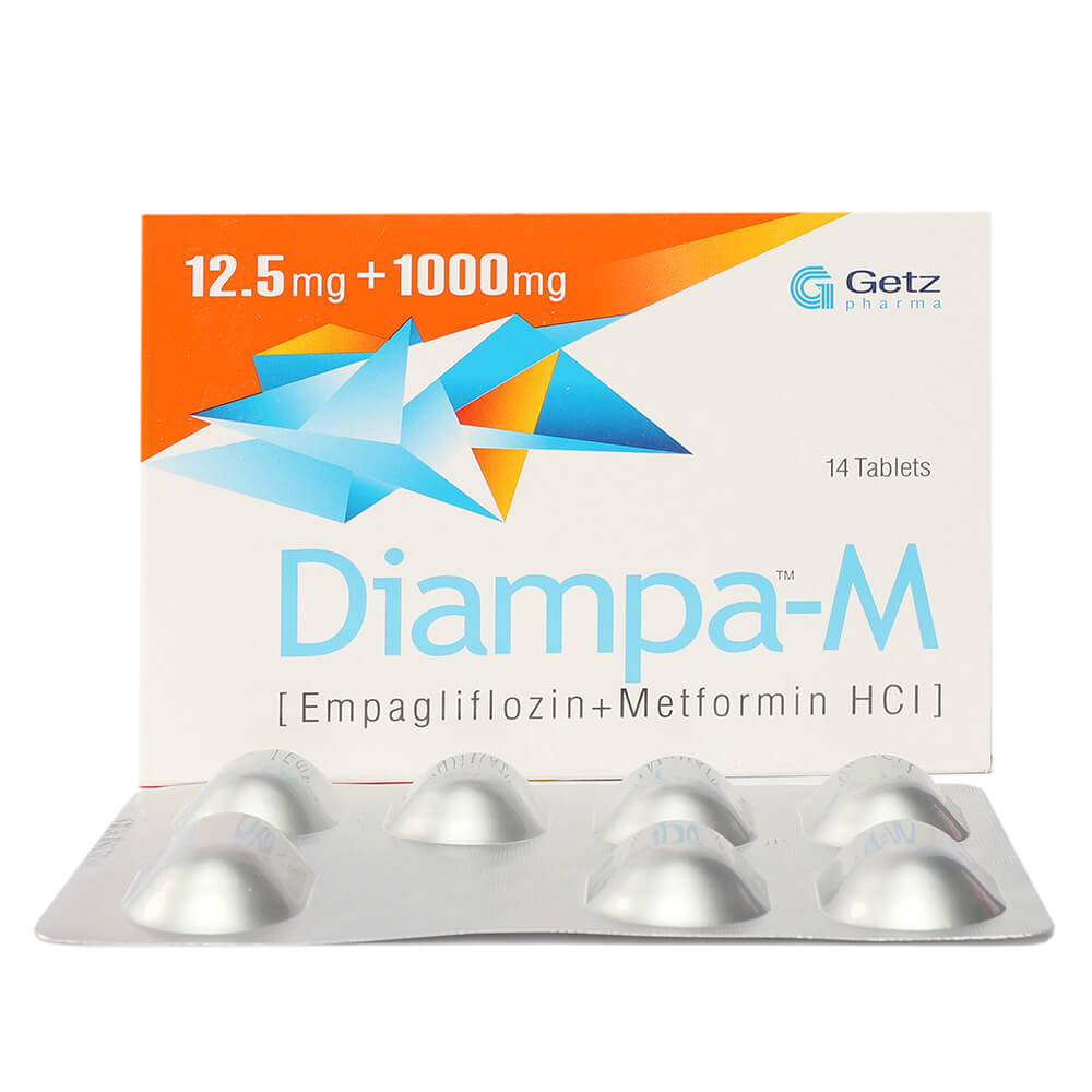 Diampa-M Tab 12.5mg/1000mg 14-s