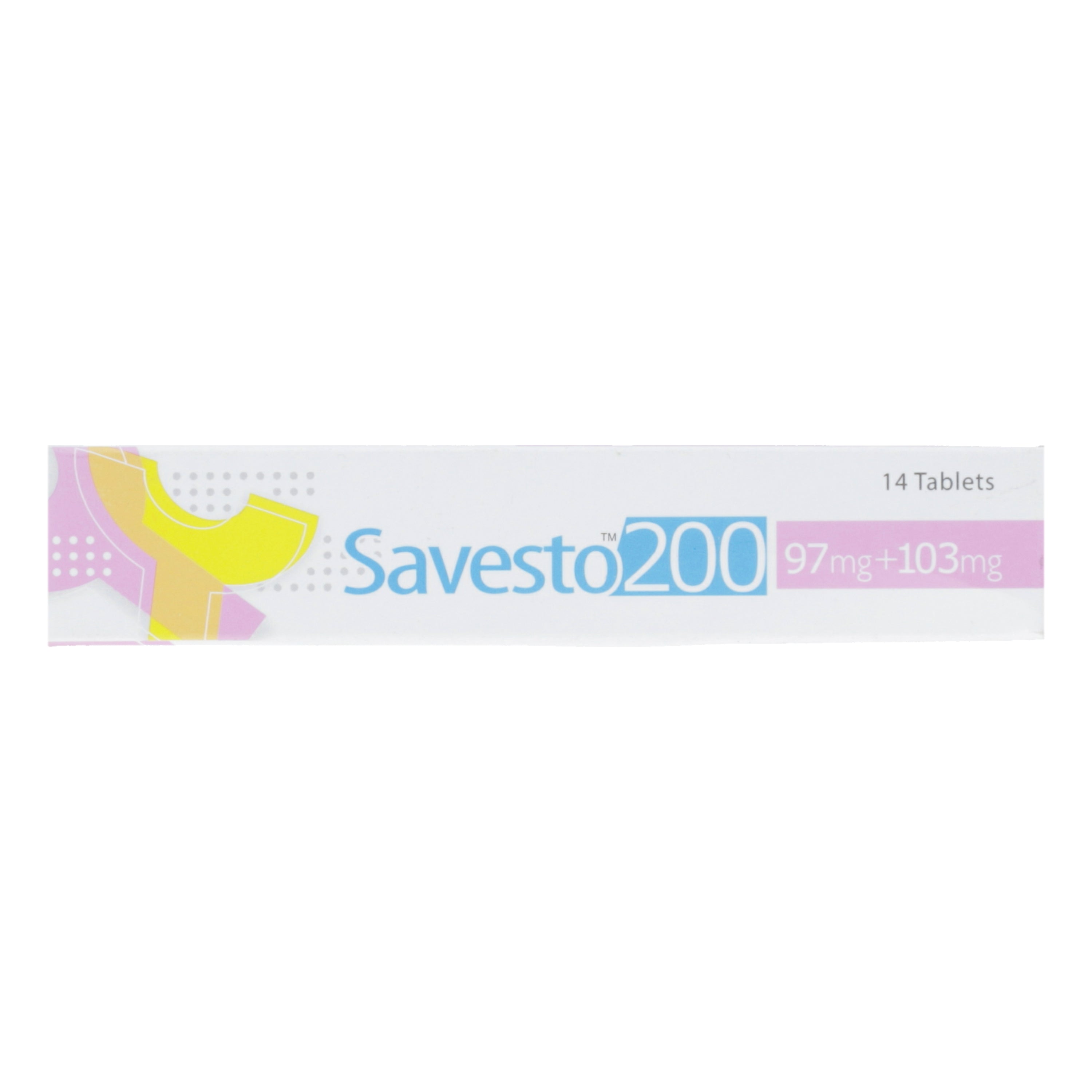 Savesto 200 Tab 97mg/103mg 14-s — image 3 of 6