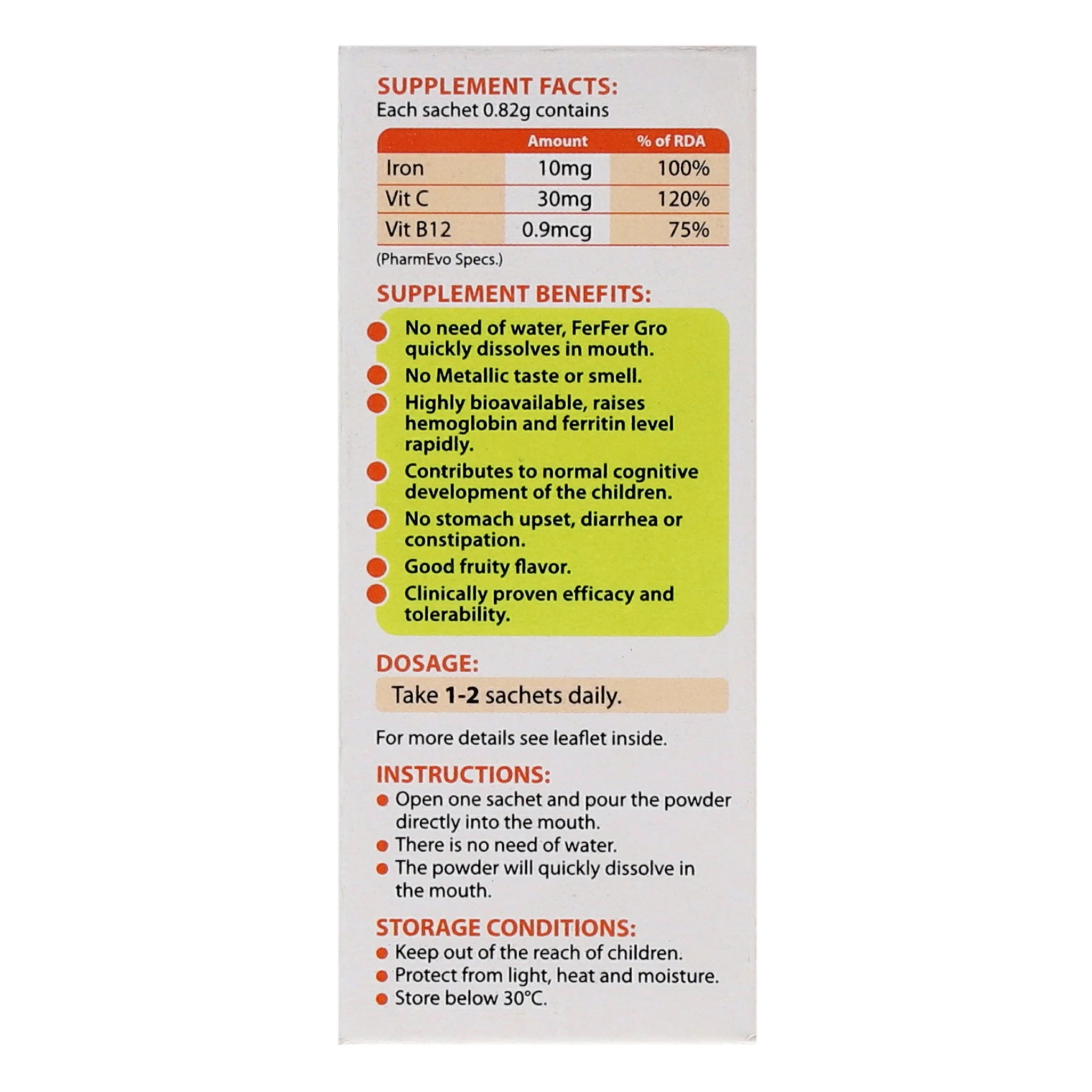 Ferfer Gro Sachet 30-S — image 2 of 2