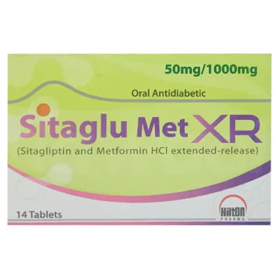 Sitaglu Met XR Tab 50/1000mg 14-s