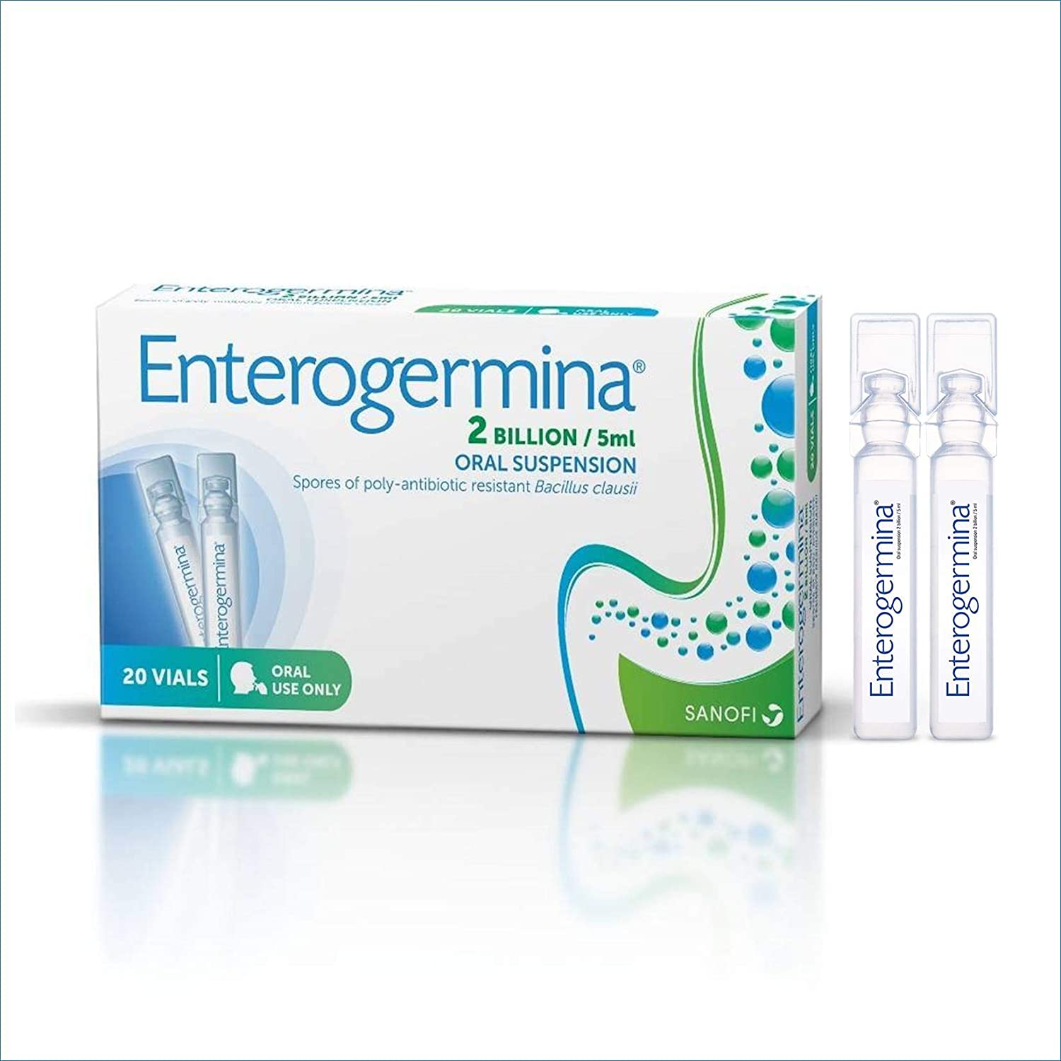 Enterogermina 2 Billion/5ml Oral Susp 20-s — image 2 of 4