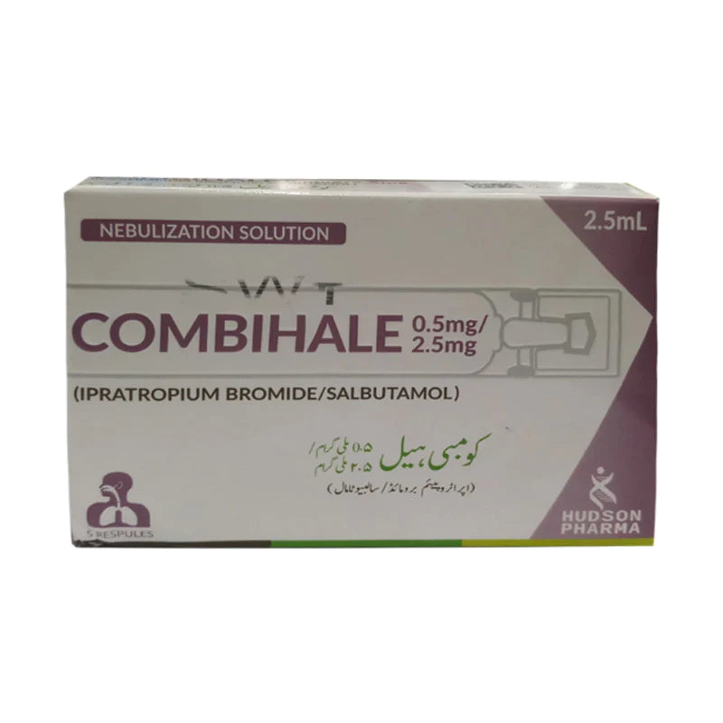Combihale Respules 0.5mg+2.5mg/2.5ml 5-s