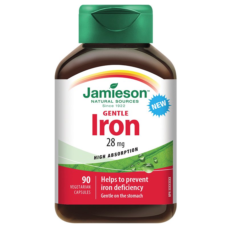 Gentle Iron Cap 28mg 90's — image 3 of 3