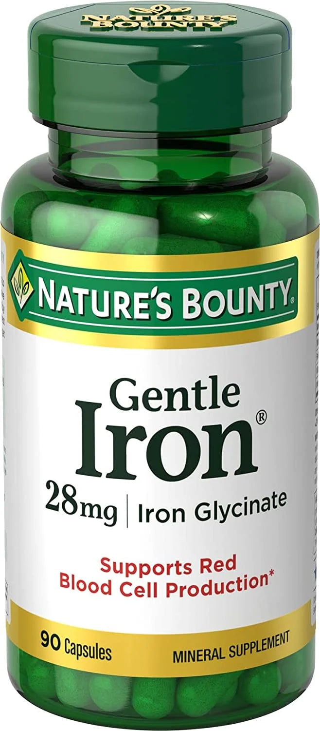 Gentle Iron Cap 28mg 90's