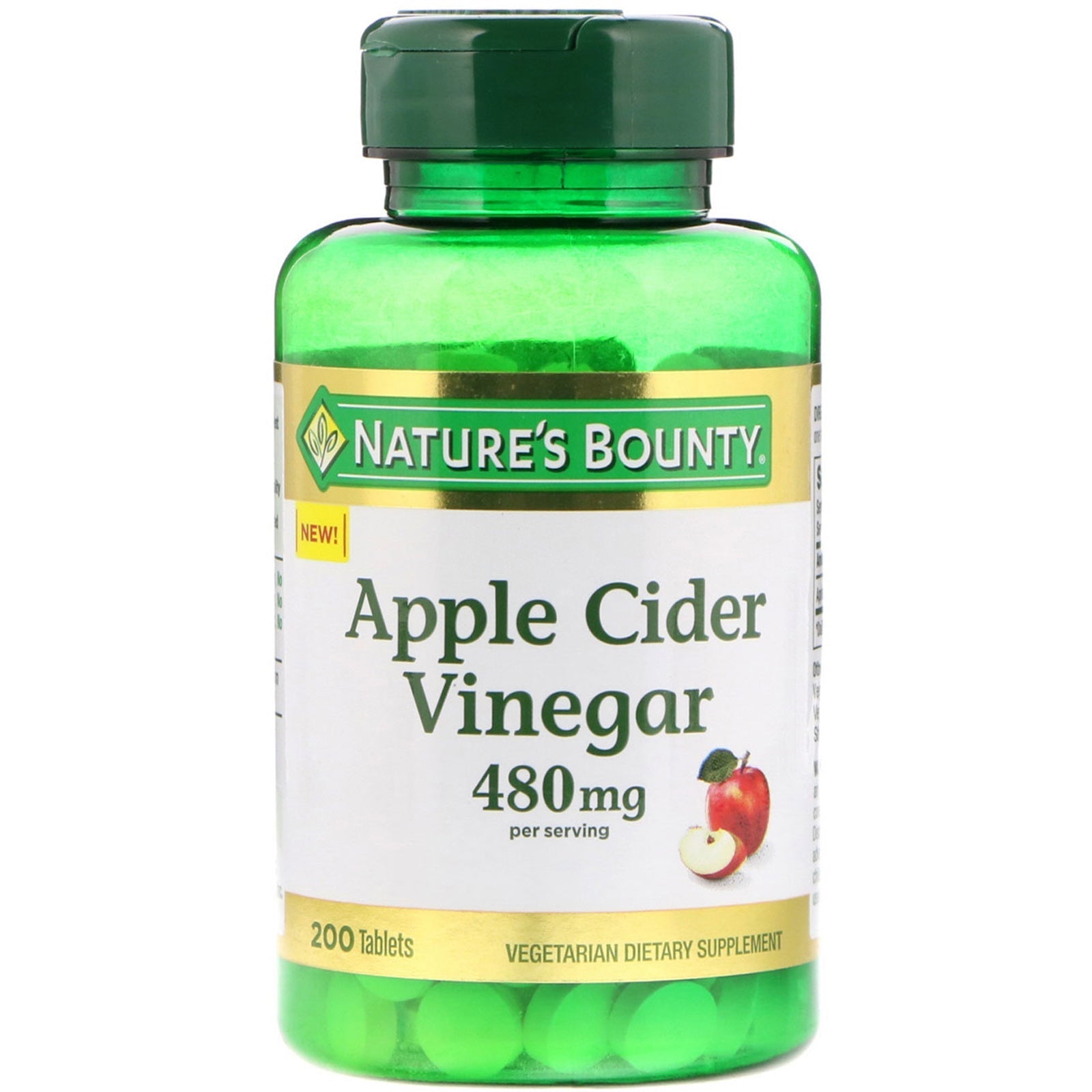 Apple Cider Vinegar Tab 480mg 200's
