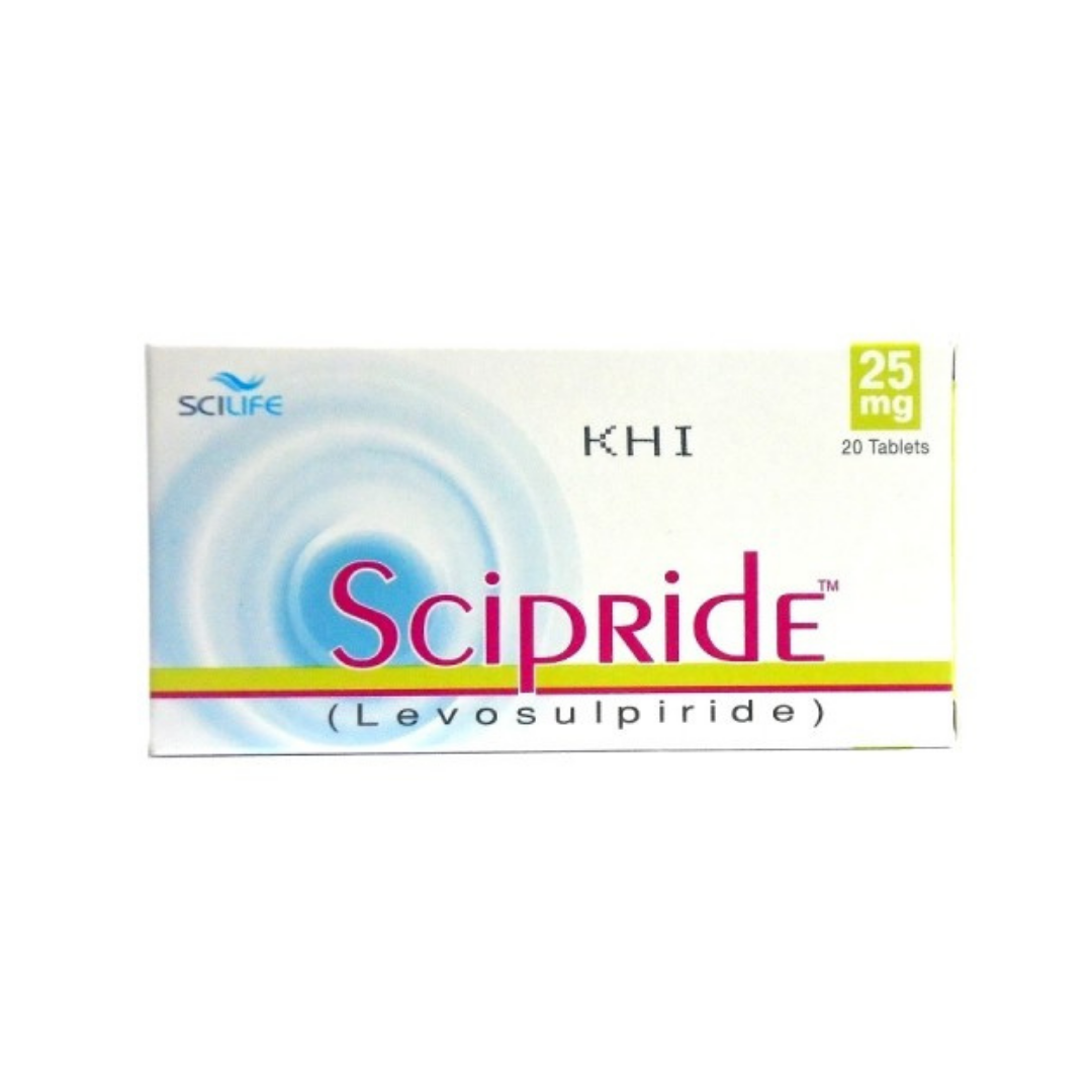 Scipride 25mg tab 2x15's