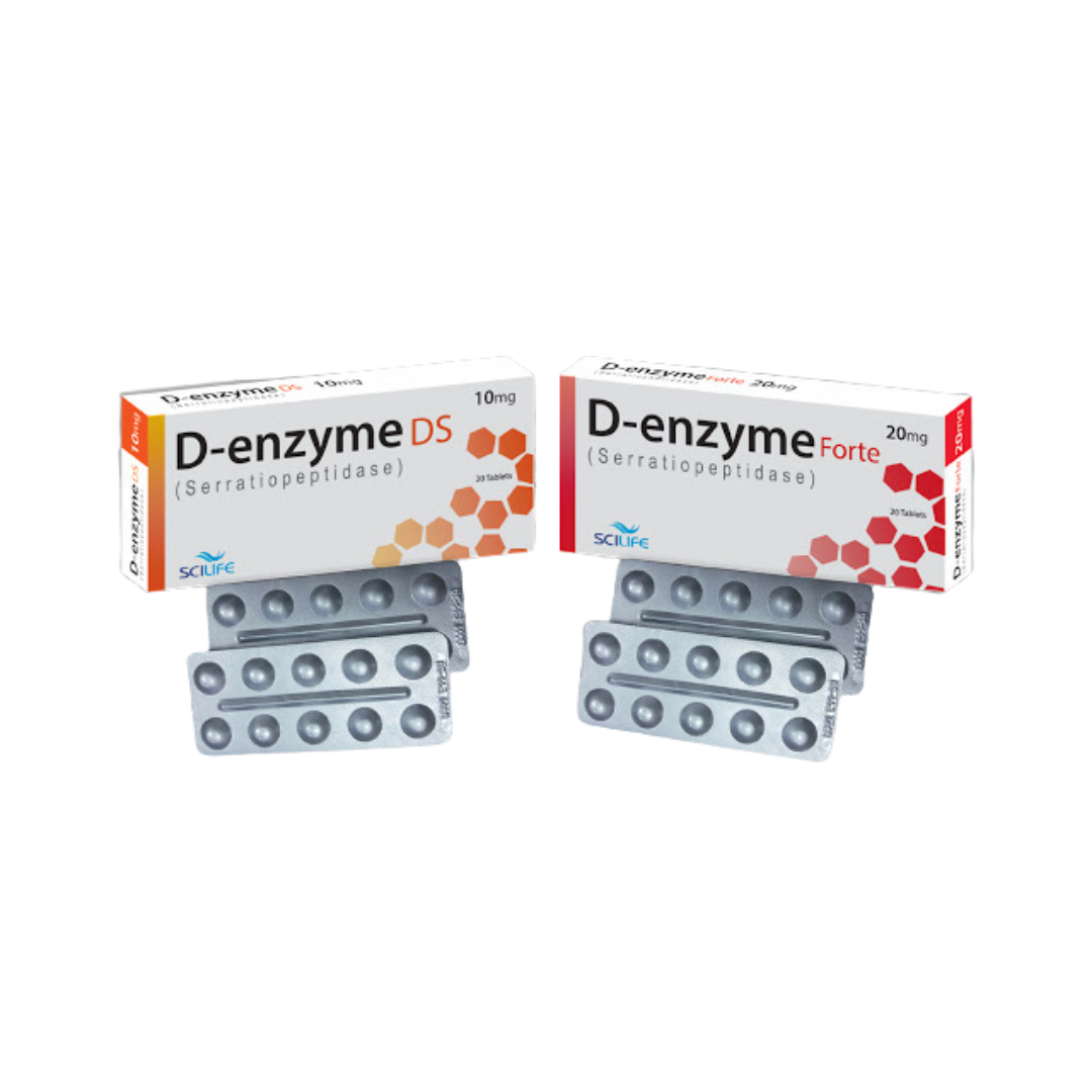 D-Enzyme DS Tab 10mg 2x10's
