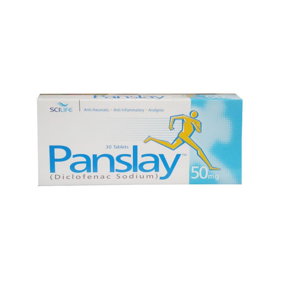 Panslay Tab 50mg 3x10-s