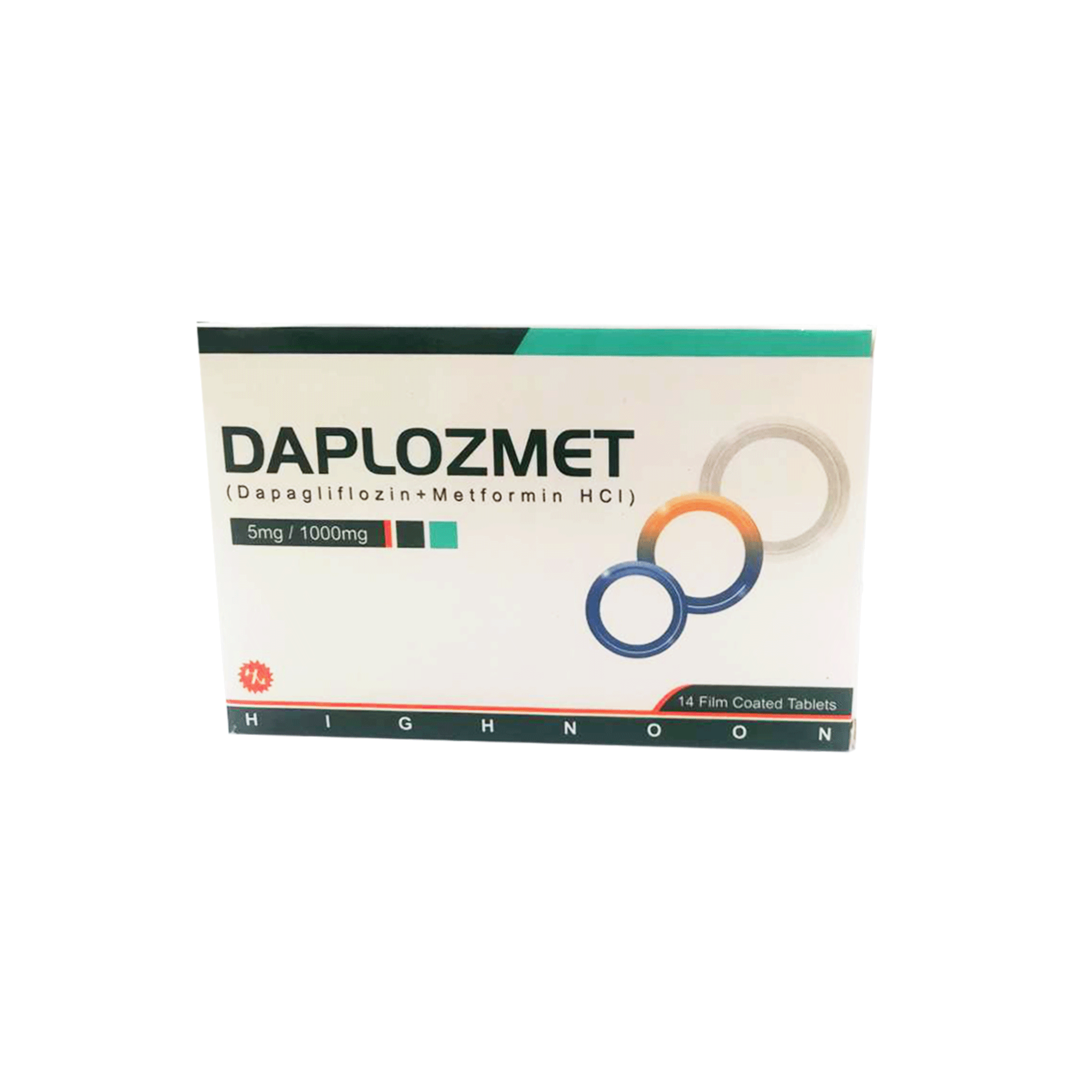 Daploz-Met Tab 5/1000mg 14-s