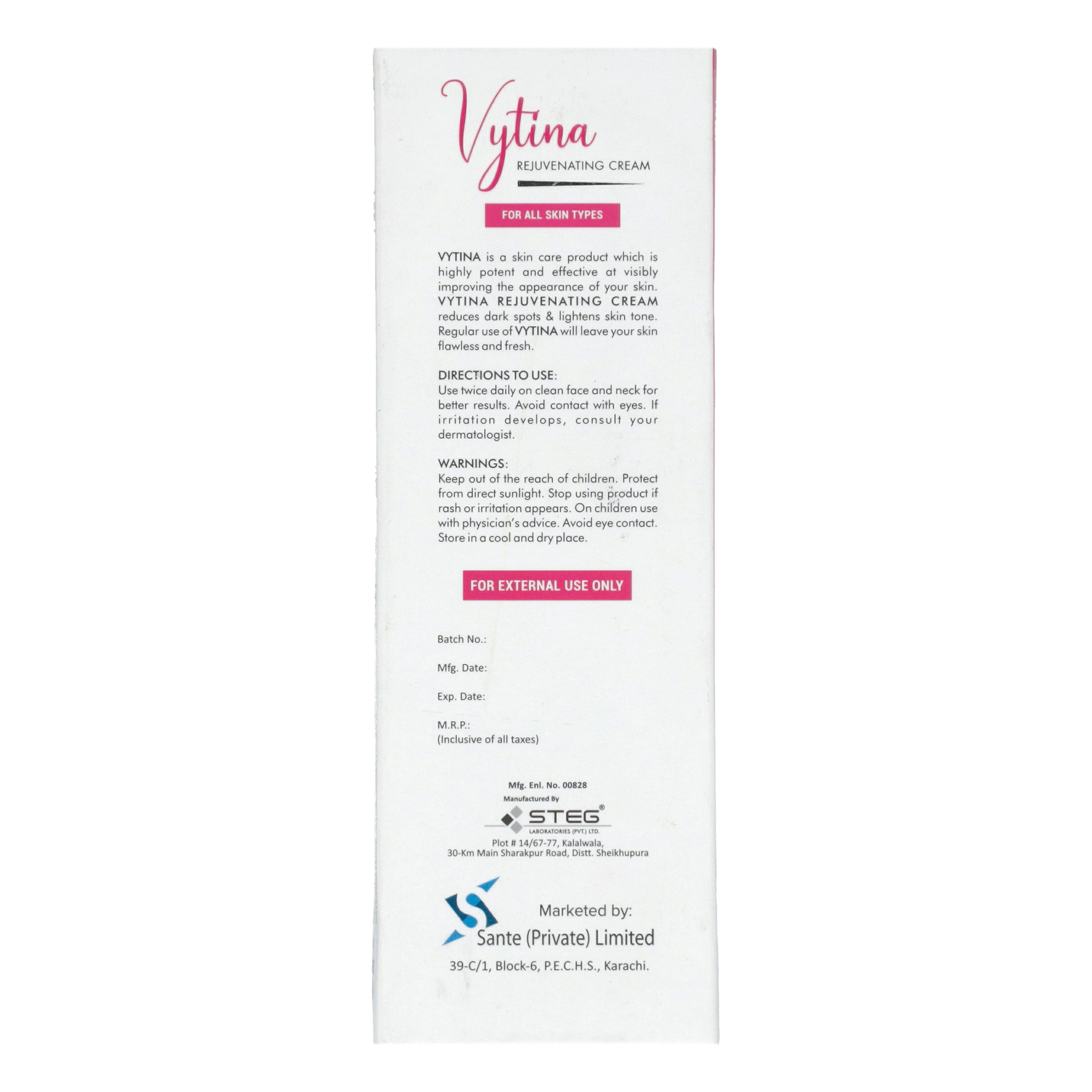 Vytina Rejuvenating Cream 30gm — image 3 of 6