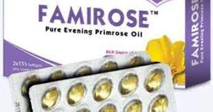 Famirose (Pure Evening Primrose Oil) Softgels 20's — image 2 of 2