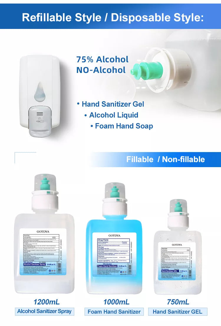 Next Hand Sanitizer Liquid Refill 1000ml — image 2 of 2