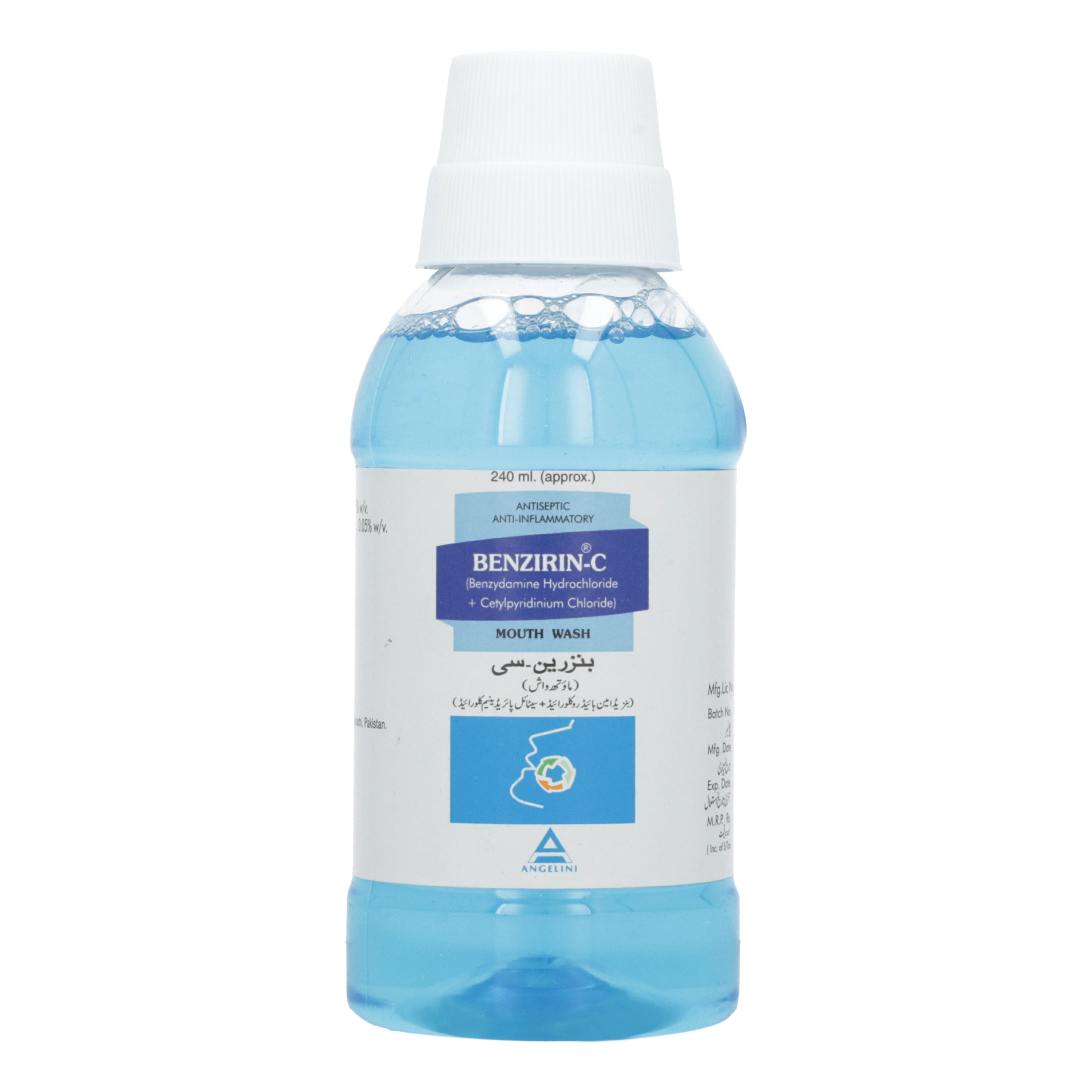 Benzirin C Mouthwash Sol 240ml — image 5 of 6