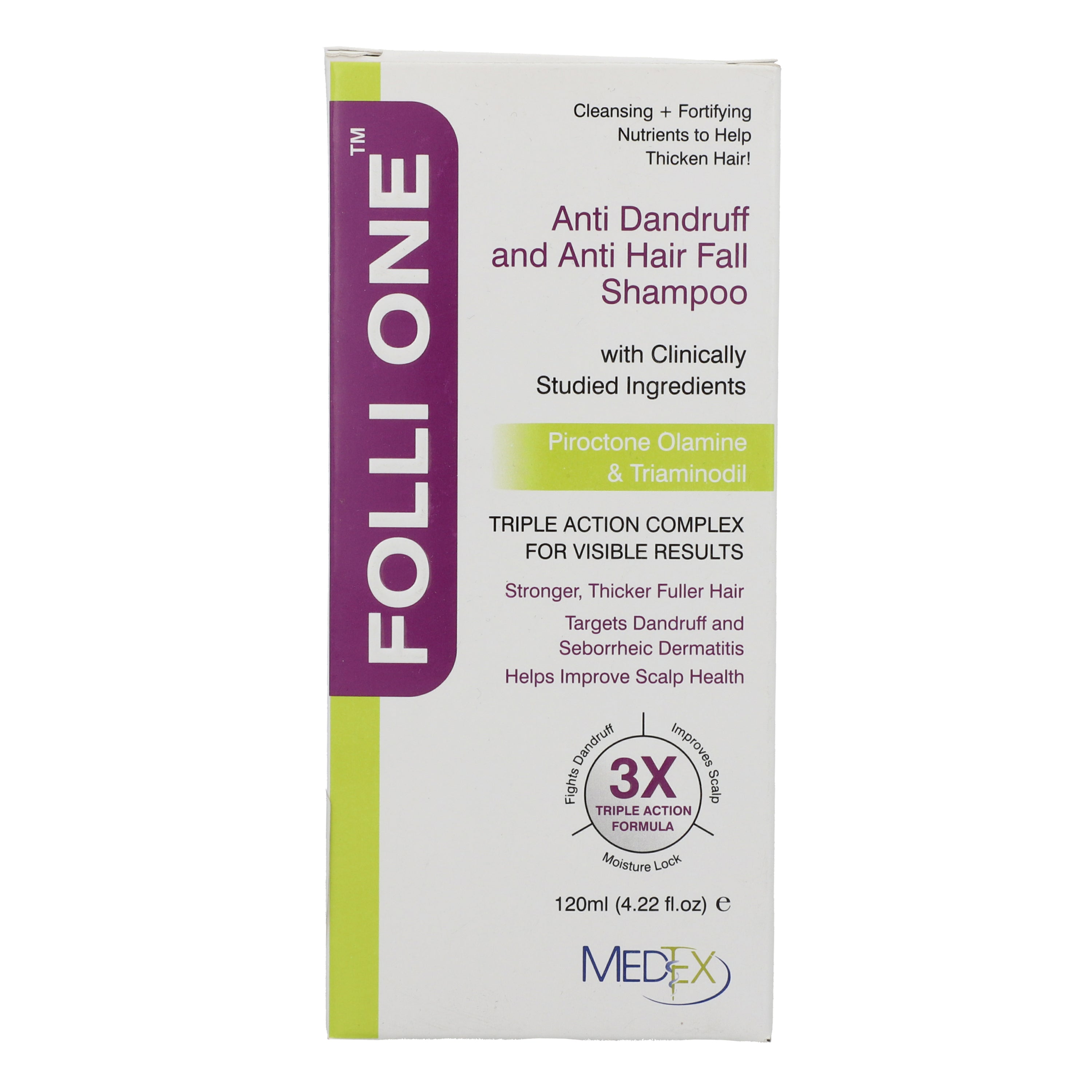 Follione Anti Dandruff Shampoo 120ml — image 3 of 6