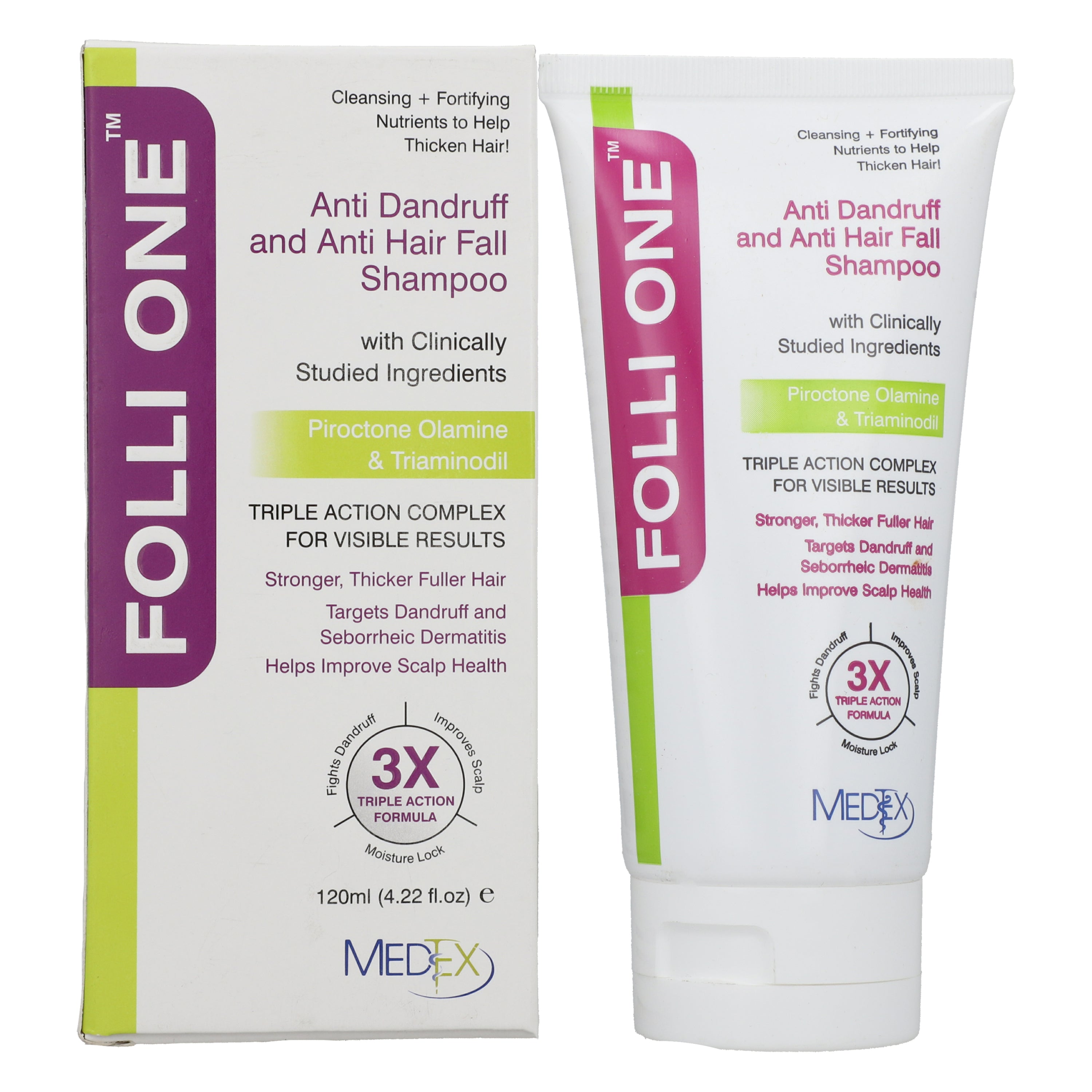 Follione Anti Dandruff Shampoo 120ml — image 4 of 6